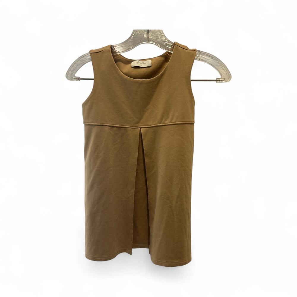 Sweet Honey beige Dress With pockets Girls Size 8Y Nostalgia